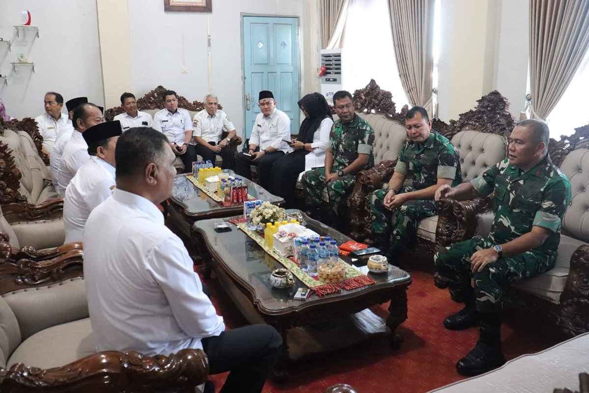 Sinergi TNI dan Pemkab Bengkulu Tengah