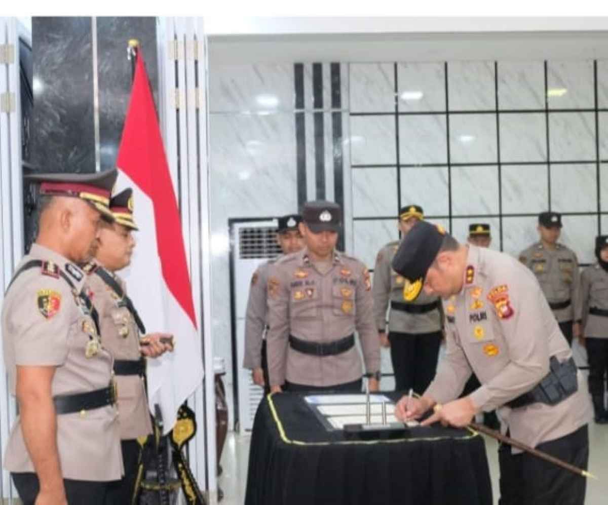 Sertijab Pejabat Polda Kalbar