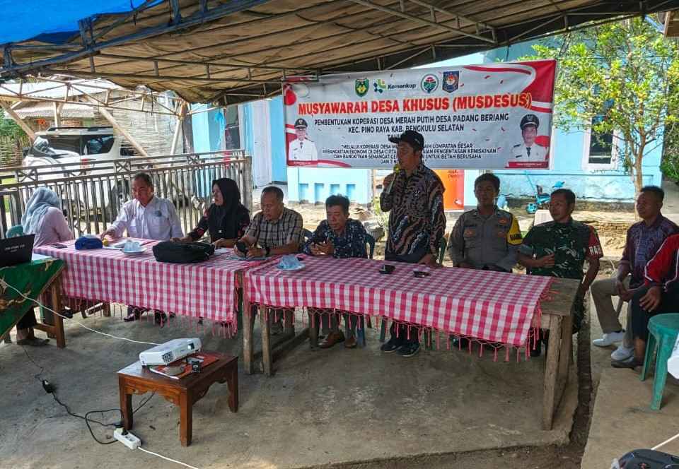 Koperasi Merah Putih Desa Padang Beriang