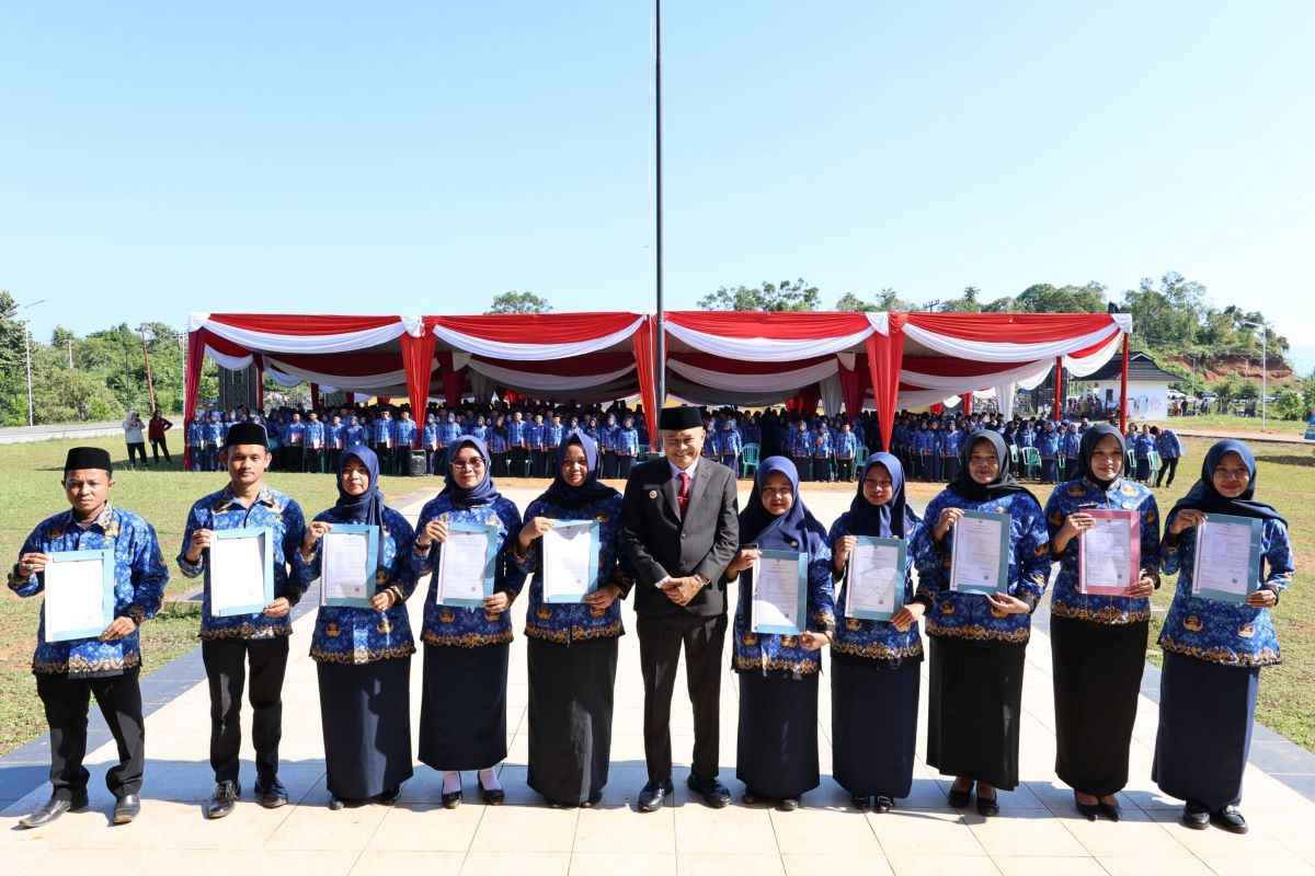 Pelantikan PPPK Bengkulu Tengah 2024