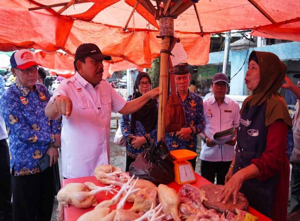 Sidak Pasar Jelang Nataru