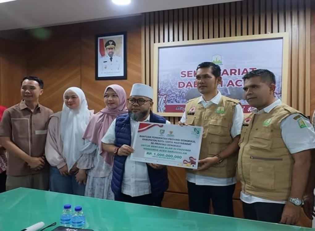 Bantuan Bengkulu untuk Aceh