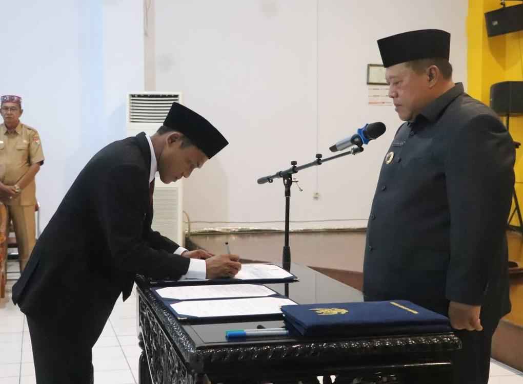 Pelantikan Pejabat Eselon II Mukomuko