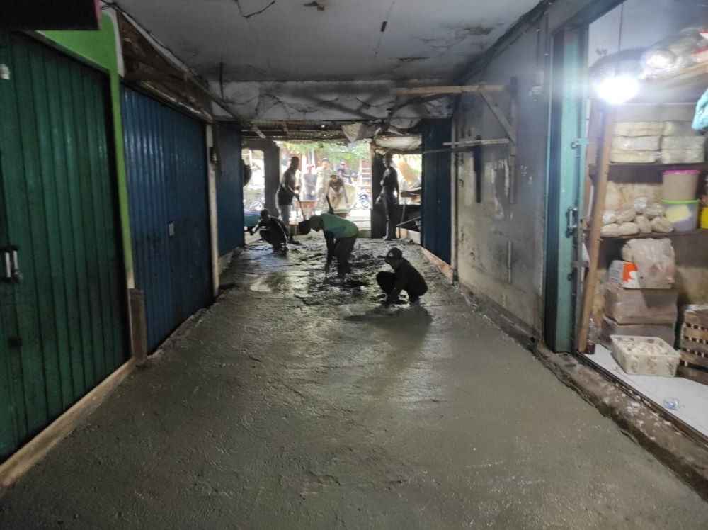 Pemkot Bengkulu Benahi Jalan dan Drainase Dalam Pasar Panorama
