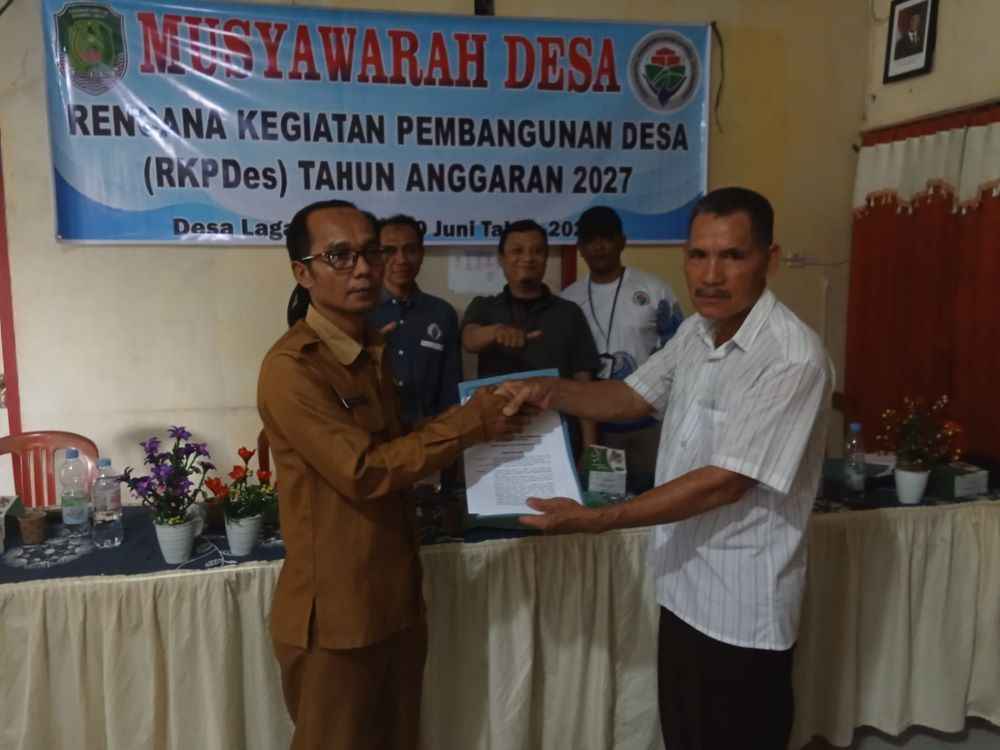Musdes RKPDes 2027 Desa Lagan