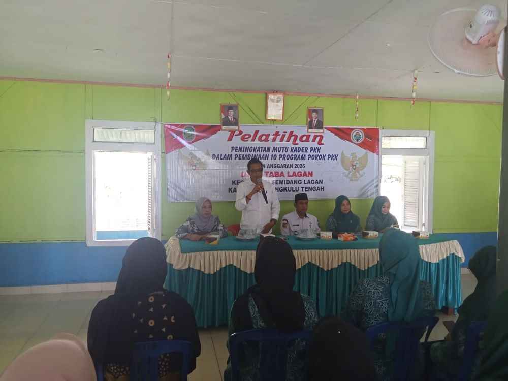 Pelatihan Kader PKK Desa Taba Lagan